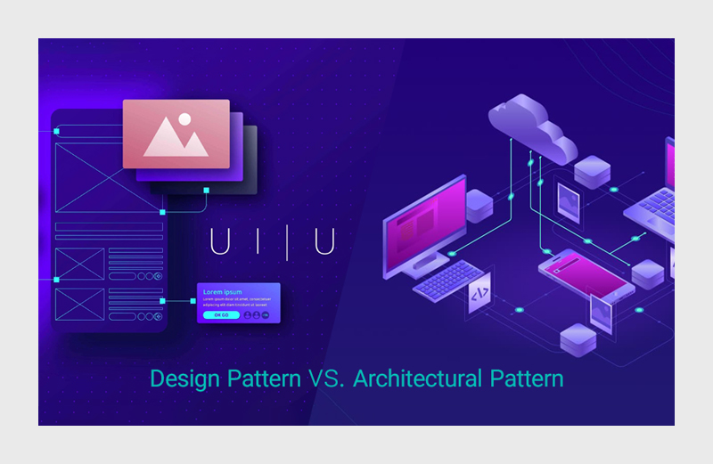 مقایسه الگوهای طراحی و معماری نرم افزار
