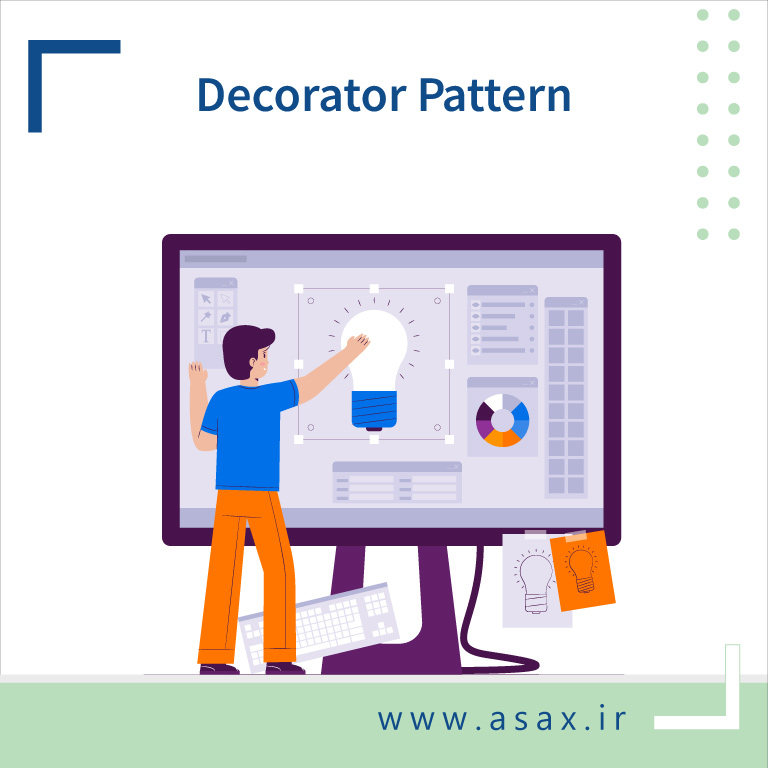 پیاده‌سازی گام به گام الگوی نرم‌افزاری دکوریتور (Decorator Pattern)