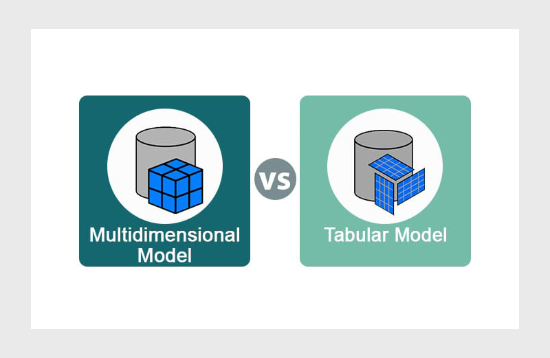 مقایسه tabular model با multidimentional model در SSAS