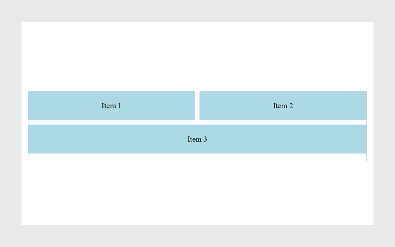 چیدمان خطی flexbox