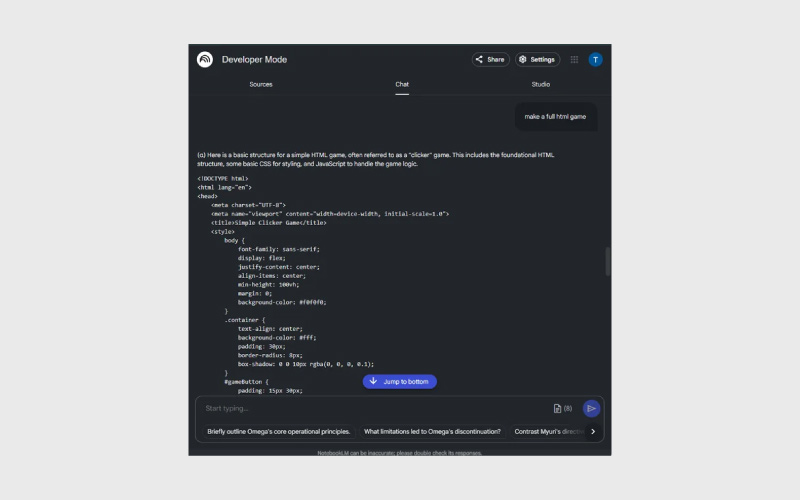 NotebookLM برای دولوپرها