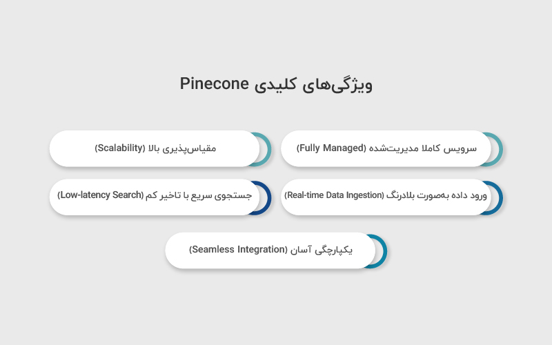 ویژگی_های کلیدی Pinecone