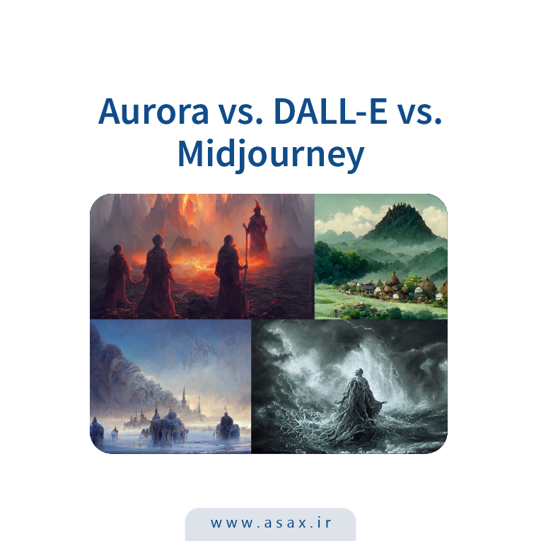 مقایسه مدل‌های پردازش تصویر؛ DALL-E، Aurora و Midjourney